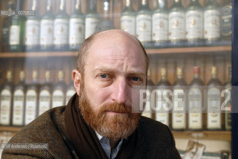 American writer Jonathan Ames. Paris, January 12, 2012 - ©Ulf Andersen/Rosebud2