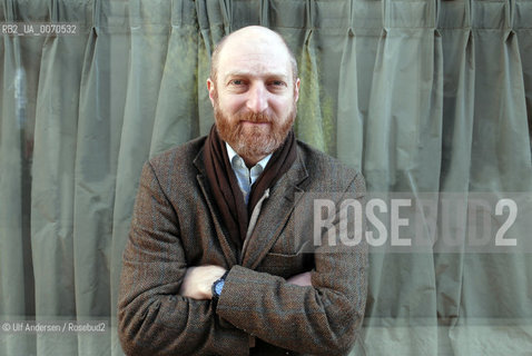 American writer Jonathan Ames. Paris, January 12, 2012 - ©Ulf Andersen/Rosebud2