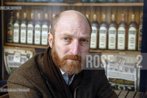 American writer Jonathan Ames. Paris, January 12, 2012 - ©Ulf Andersen/Rosebud2