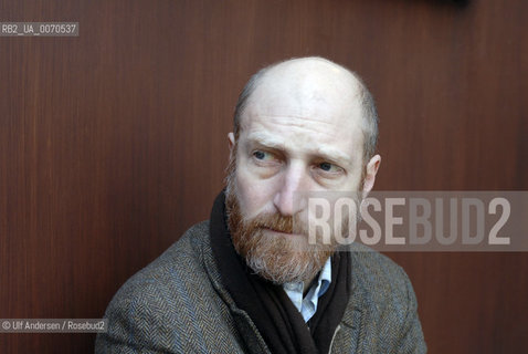 American writer Jonathan Ames. Paris, January 12, 2012 - ©Ulf Andersen/Rosebud2