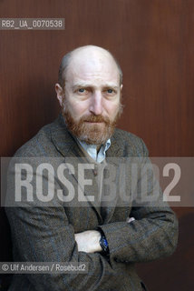 American writer Jonathan Ames. Paris, January 12, 2012 - ©Ulf Andersen/Rosebud2