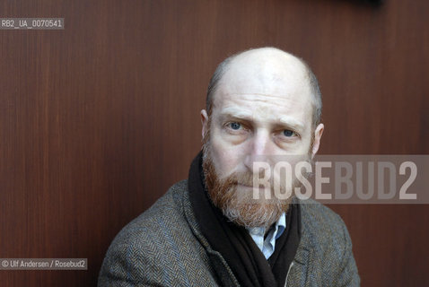 American writer Jonathan Ames. Paris, January 12, 2012 - ©Ulf Andersen/Rosebud2