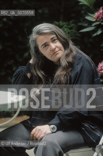 American feminist, writer and activist Kate Millett. Paris, may 25, 1980 - ©Ulf Andersen/Rosebud2