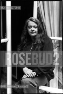 American feminist, writer and activist Kate Millett. Paris, may 25, 1980 - ©Ulf Andersen/Rosebud2