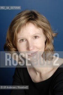 American writer Janet Skeslien Charles. Paris, january 18, 2012 - ©Ulf Andersen/Rosebud2