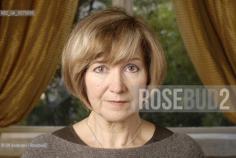 Portuguese writer Lidia Jorge. Paris,  January 27, 2012 - ©Ulf Andersen/Rosebud2