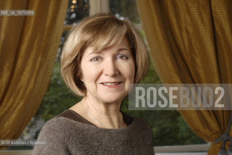 Portuguese writer Lidia Jorge. Paris,  January 27, 2012 - ©Ulf Andersen/Rosebud2