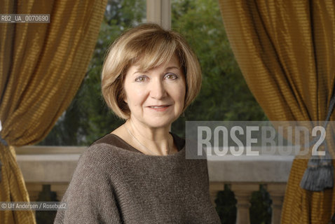 Portuguese writer Lidia Jorge. Paris,  January 27, 2012 - ©Ulf Andersen/Rosebud2