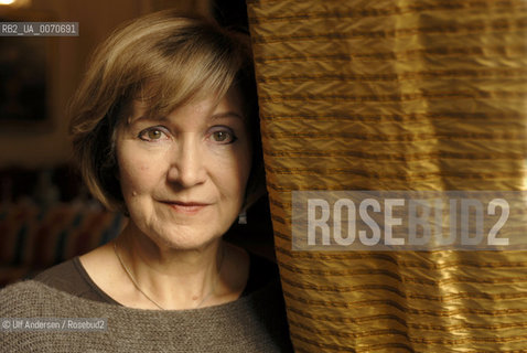 Portuguese writer Lidia Jorge. Paris,  January 27, 2012 - ©Ulf Andersen/Rosebud2