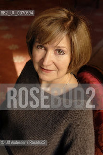 Portuguese writer Lidia Jorge. Paris,  January 27, 2012 - ©Ulf Andersen/Rosebud2