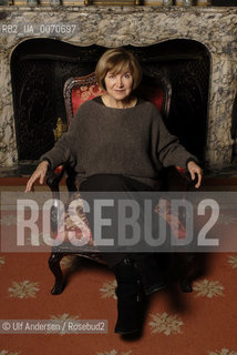 Portuguese writer Lidia Jorge. Paris,  January 27, 2012 - ©Ulf Andersen/Rosebud2