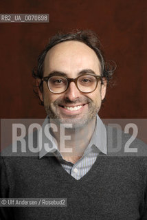 American writer Gary Shteyngart. Paris, January 20, 2012 - ©Ulf Andersen/Rosebud2