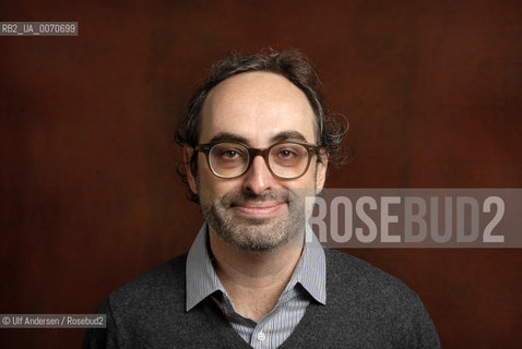 American writer Gary Shteyngart. Paris, January 20, 2012 - ©Ulf Andersen/Rosebud2