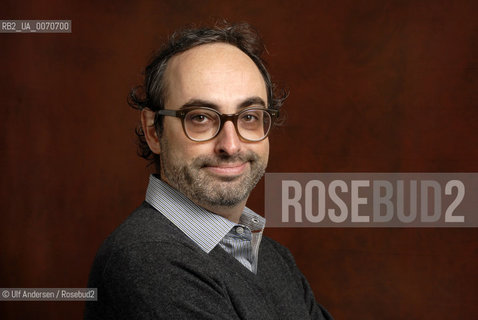 American writer Gary Shteyngart. Paris, January 20, 2012 - ©Ulf Andersen/Rosebud2