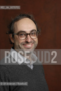 American writer Gary Shteyngart. Paris, January 20, 2012 - ©Ulf Andersen/Rosebud2