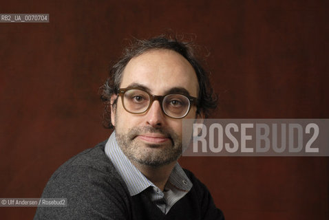 American writer Gary Shteyngart. Paris, January 20, 2012 - ©Ulf Andersen/Rosebud2