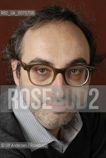 American writer Gary Shteyngart. Paris, January 20, 2012 - ©Ulf Andersen/Rosebud2