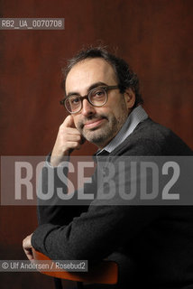 American writer Gary Shteyngart. Paris, January 20, 2012 - ©Ulf Andersen/Rosebud2