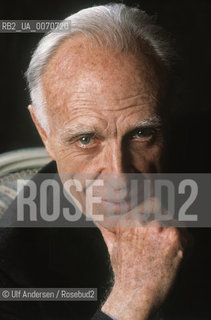 Argentinian writer Adolpho Bioy-Casares. Paris, may 8, 1991 - ©Ulf Andersen/Rosebud2