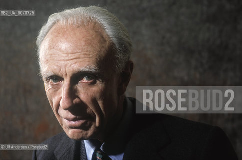 Argentinian writer Adolpho Bioy-Casares. Paris, may 8, 1991 - ©Ulf Andersen/Rosebud2