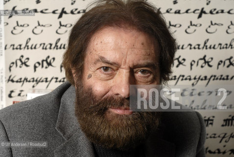 French writer Marek Halter. Paris, February 11, 2012 - ©Ulf Andersen/Rosebud2