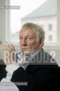 Hugo Claus, Belgian writer. Gent, Belgium - September 17, 1989 - ©Ulf Andersen/Rosebud2