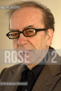 Ismail Kadare, Albanian writer. Paris, February 27, 2012 - ©Ulf Andersen/Rosebud2