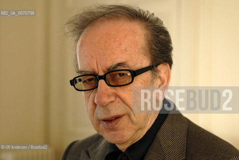 Ismail Kadare, Albanian writer. Paris, February 27, 2012 - ©Ulf Andersen/Rosebud2