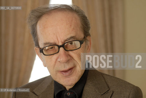 Ismail Kadare, Albanian writer. Paris, February 27, 2012 - ©Ulf Andersen/Rosebud2