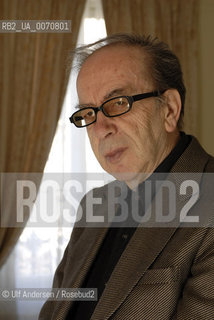 Ismail Kadare, Albanian writer. Paris, February 27, 2012 - ©Ulf Andersen/Rosebud2