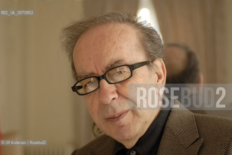 Ismail Kadare, Albanian writer. Paris, February 27, 2012 - ©Ulf Andersen/Rosebud2