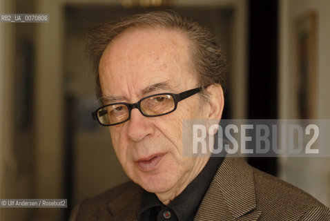 Ismail Kadare, Albanian writer. Paris, February 27, 2012 - ©Ulf Andersen/Rosebud2