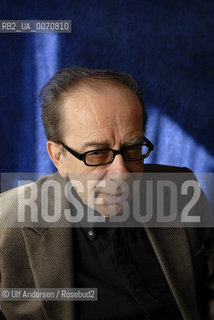 Ismail Kadare, Albanian writer. Paris, February 27, 2012 - ©Ulf Andersen/Rosebud2