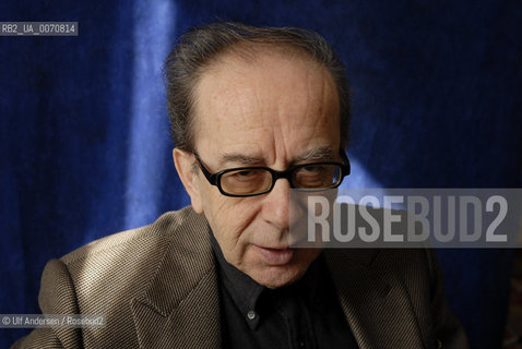 Ismail Kadare, Albanian writer. Paris, February 27, 2012 - ©Ulf Andersen/Rosebud2