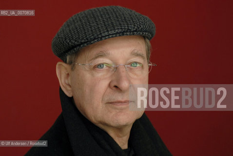 Hungarian writer Peter Nadas. Paris, March 8, 2012 - ©Ulf Andersen/Rosebud2