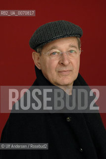 Hungarian writer Peter Nadas. Paris, March 8, 2012 - ©Ulf Andersen/Rosebud2