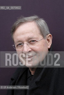 Hungarian writer Peter Nadas. Paris, March 8, 2012 - ©Ulf Andersen/Rosebud2