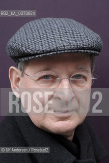 Hungarian writer Peter Nadas. Paris, March 8, 2012 - ©Ulf Andersen/Rosebud2