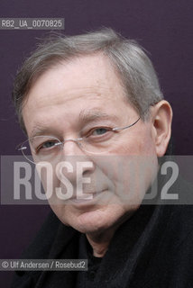 Hungarian writer Peter Nadas. Paris, March 8, 2012 - ©Ulf Andersen/Rosebud2