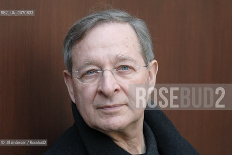 Hungarian writer Peter Nadas. Paris, March 8, 2012 - ©Ulf Andersen/Rosebud2