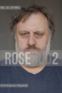 Slovenian philosopher Slavoj Zizek. Paris March 10, 2012 - ©Ulf Andersen/Rosebud2