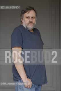 Slovenian philosopher Slavoj Zizek. Paris March 10, 2012 - ©Ulf Andersen/Rosebud2