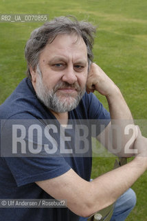 Slovenian philosopher Slavoj Zizek. Paris March 10, 2012 - ©Ulf Andersen/Rosebud2