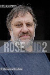 Slovenian philosopher Slavoj Zizek. Paris March 10, 2012 - ©Ulf Andersen/Rosebud2