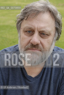 Slovenian philosopher Slavoj Zizek. Paris March 10, 2012 - ©Ulf Andersen/Rosebud2