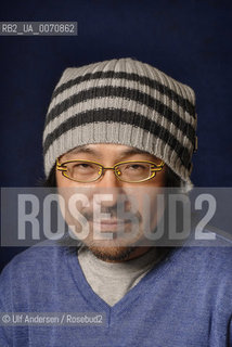 Japanese writer Hideo Furukawa. Paris, march 19, 2012 - ©Ulf Andersen/Rosebud2