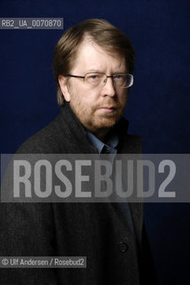 Russian writer Andrei Guelassimov. Paris, March 17, 2012 - ©Ulf Andersen/Rosebud2