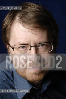 Russian writer Andrei Guelassimov. Paris, March 17, 2012 - ©Ulf Andersen/Rosebud2