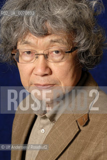 Japanese journalist and  writer Satoshi Kamata. Paris, march 19, 2012 ©Ulf Andersen/Rosebud2