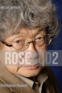 Japanese journalist and  writer Satoshi Kamata. Paris, march 19, 2012 ©Ulf Andersen/Rosebud2